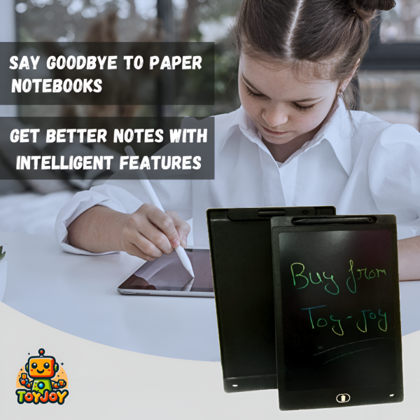 Toy-Joy® 12-inch LCD Digital Writing Tablet for Kids & Adults | Portable Paperless E-Writer Drawing Pad with Lock, Erase Button, & Eco-Friendly Design